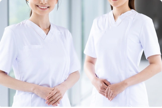 女性スタッフによる患者様に寄り添ったケア